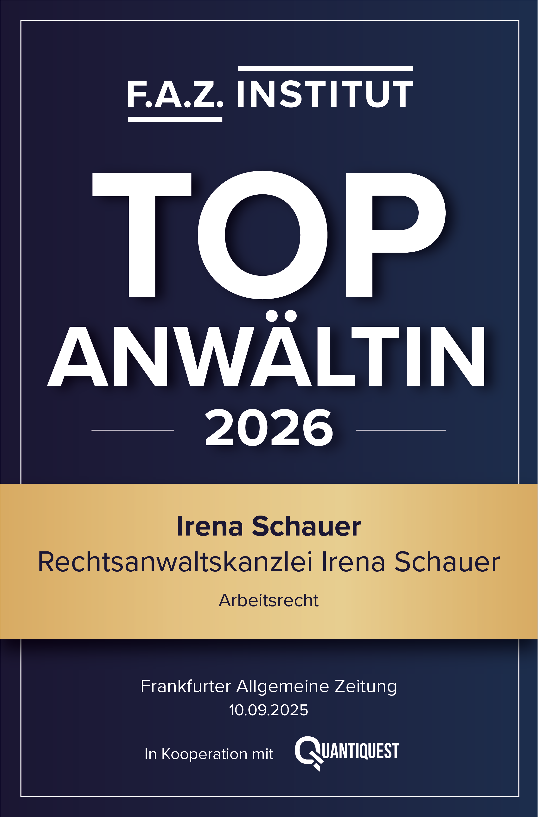 FAZ Top-Anwältin
